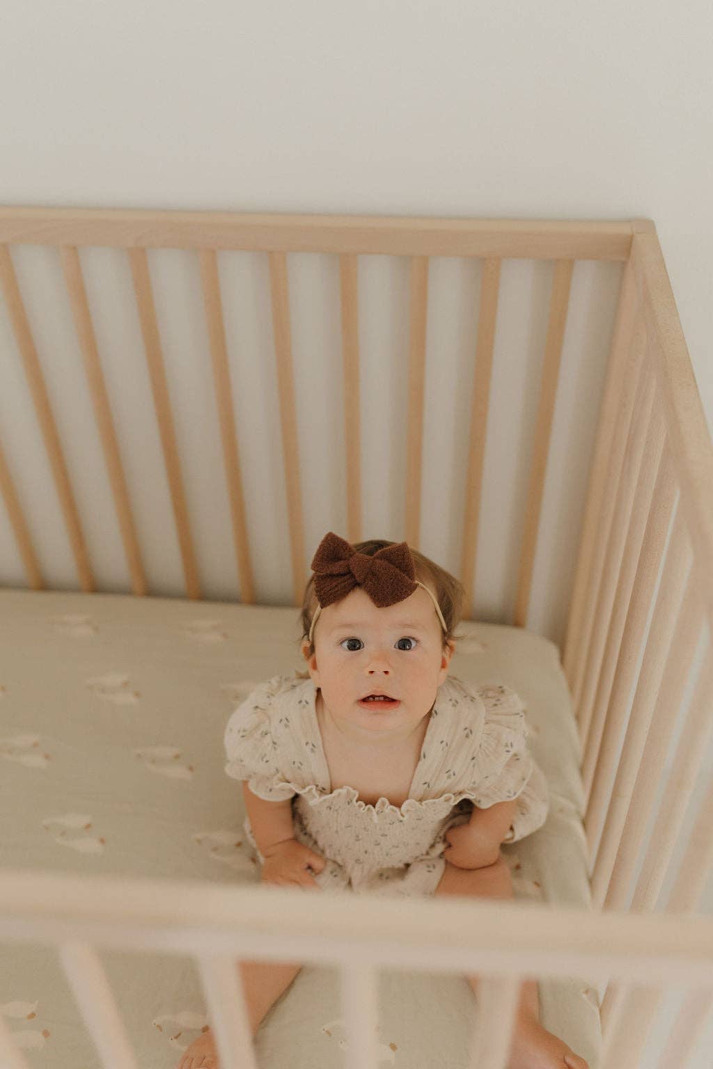 Ruffle Muslin Romper | Flora