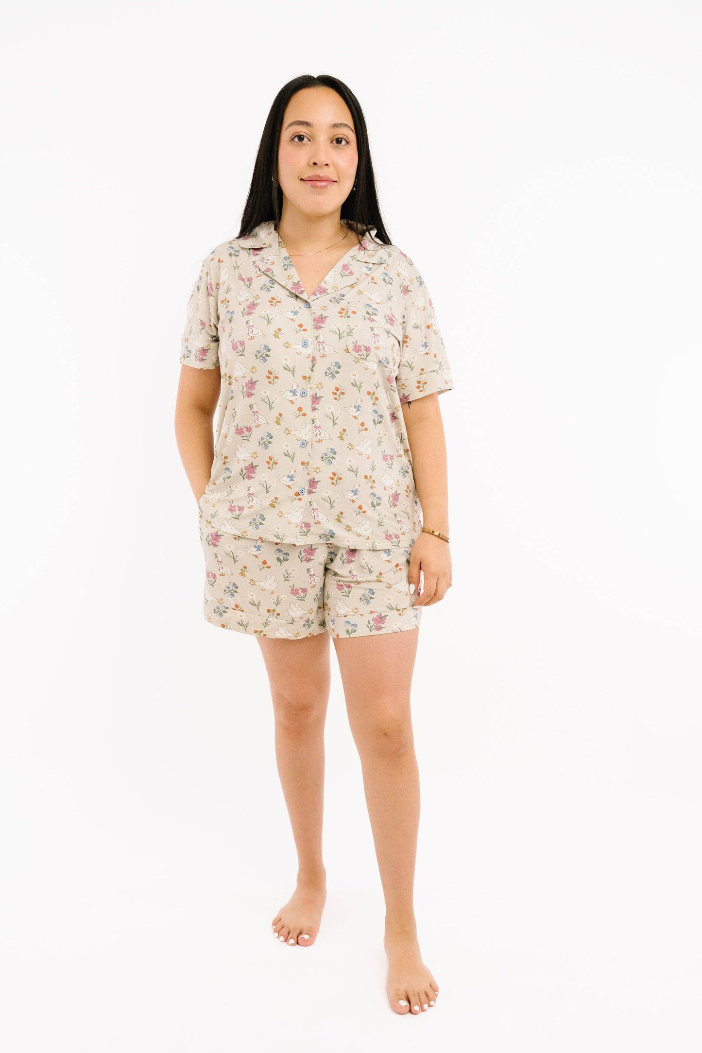 Garden Goose Women's Short Bamboo Set