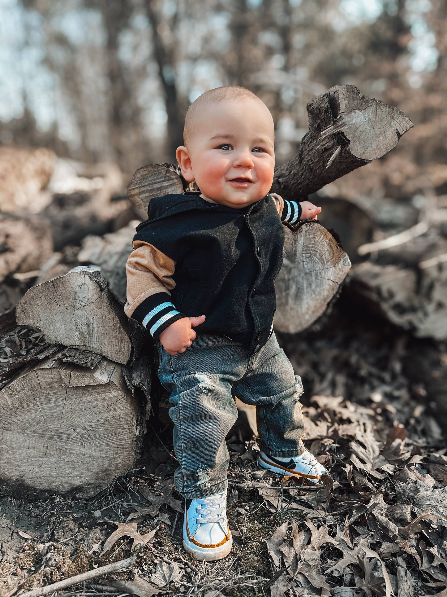 Toddler Relaxed Straight Gray Wash Denim 4/5t