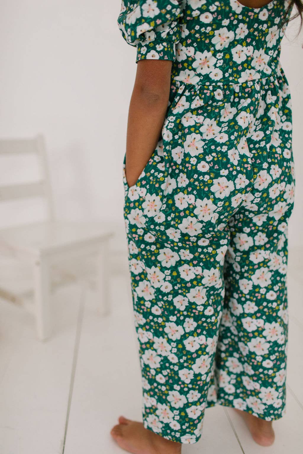 Romper in Canyon Flower | Girls Romper