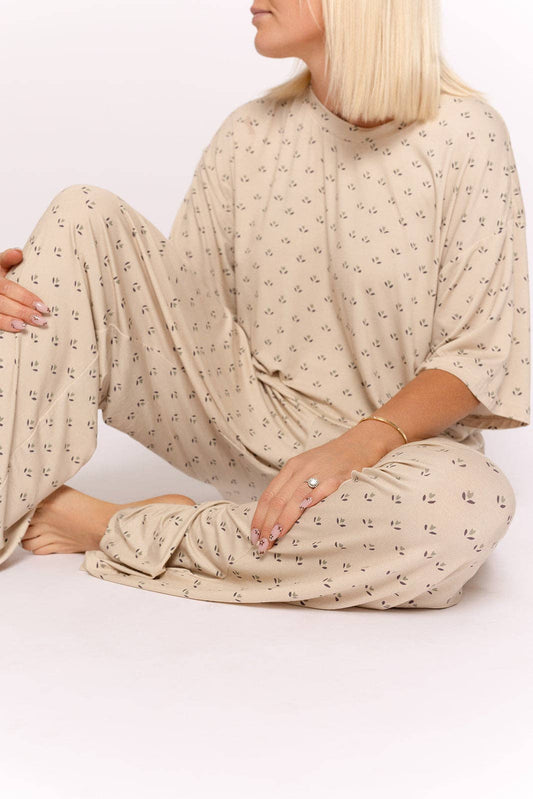 Forever French Boxy Tee Lounge Sets
