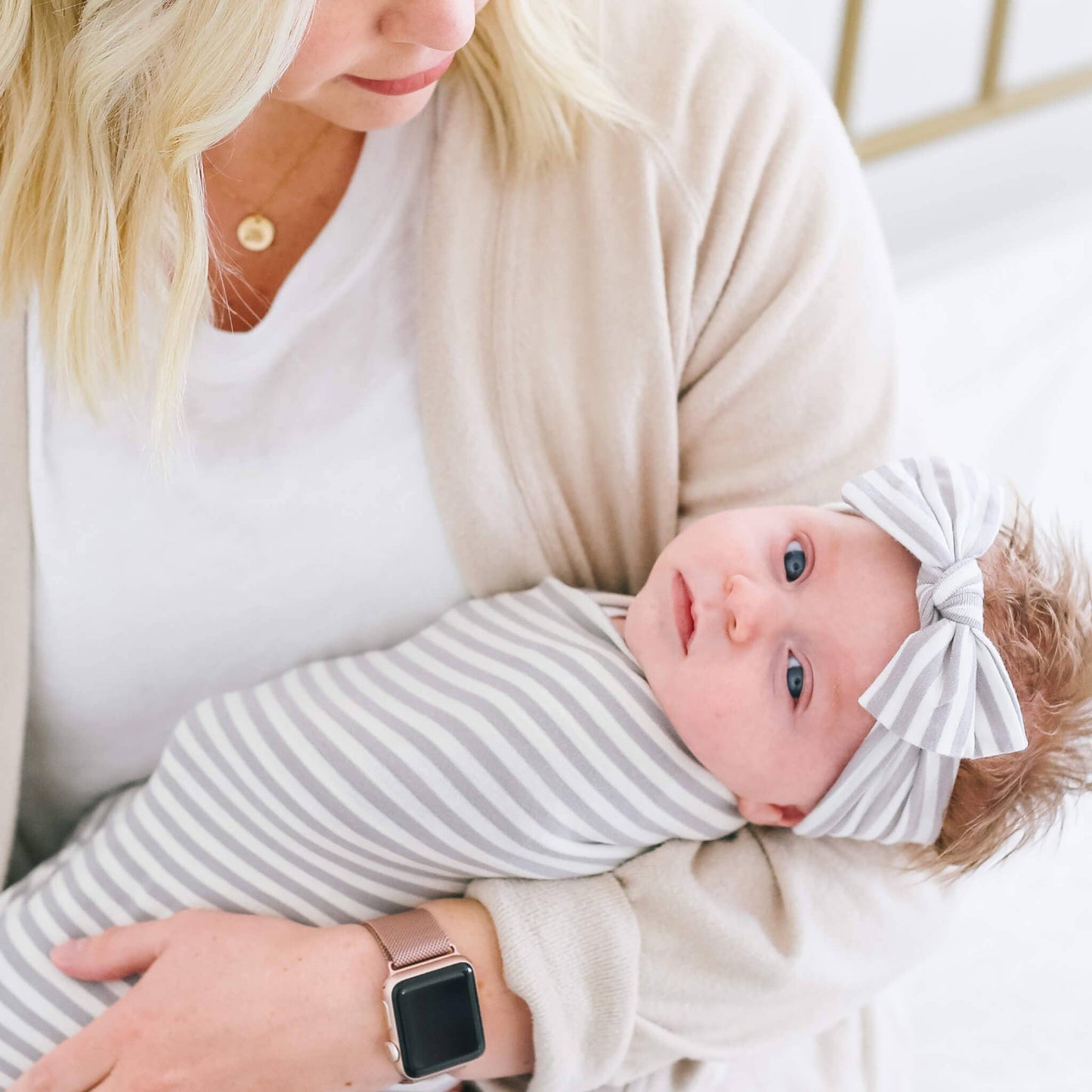 Knit Swaddle Blanket - Everest