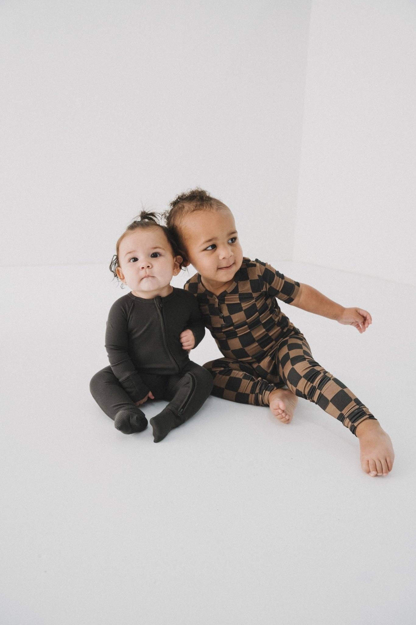 Ink & Earth Checkerboard 2pc Pajama Set