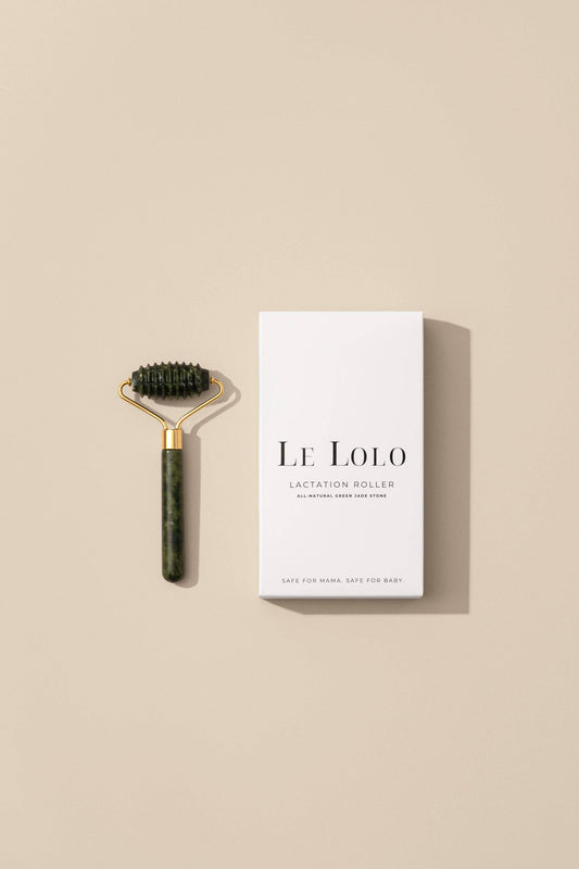 Green Jade Roller | Postpartum, Breastfeeding, Maternity