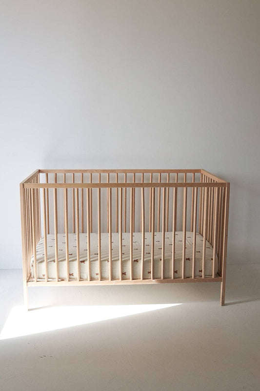 Muslin Crib Sheet | Teddy