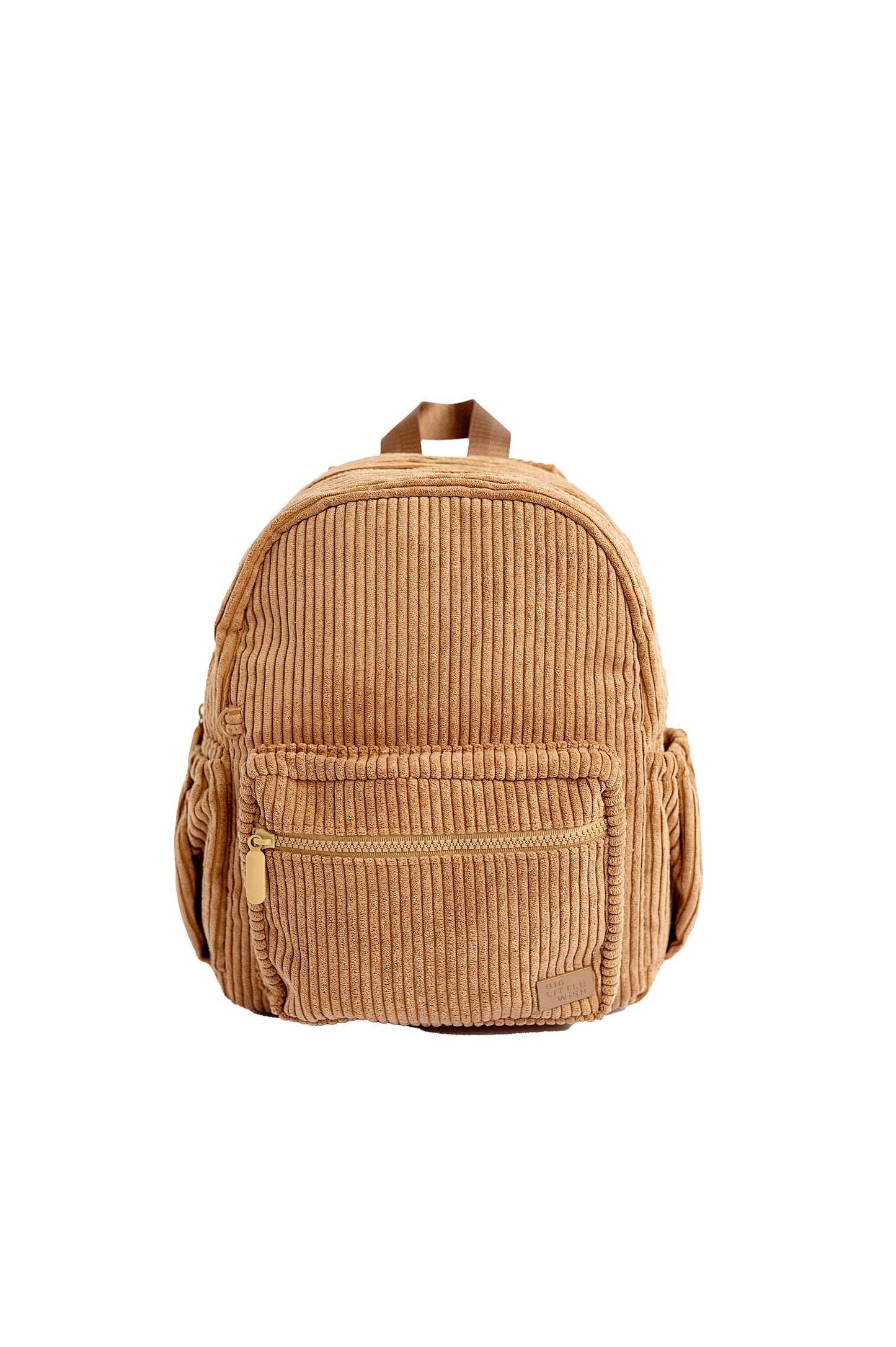 The Play Date Mini Backpack- Camel Corduroy