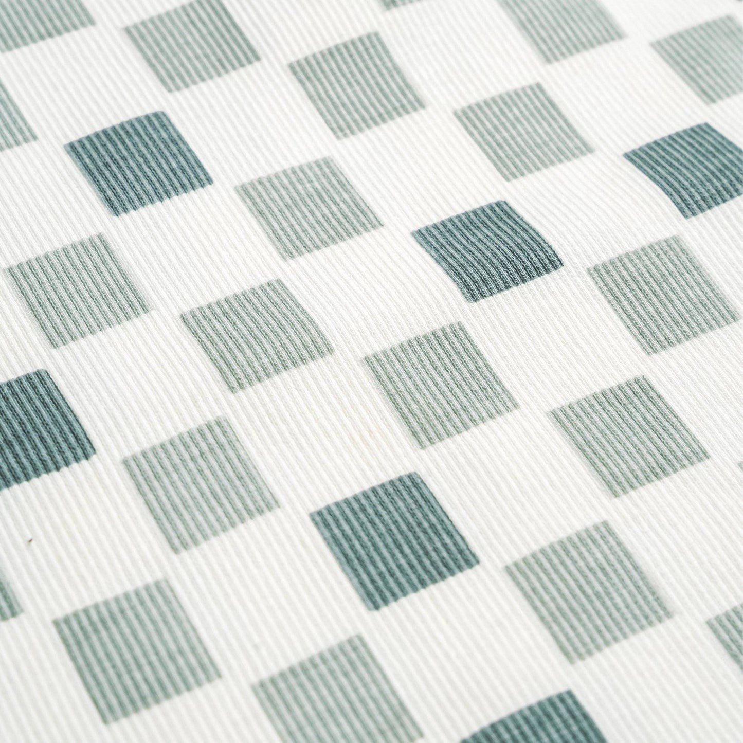 Organic 2-Way Zip Romper - Chequered