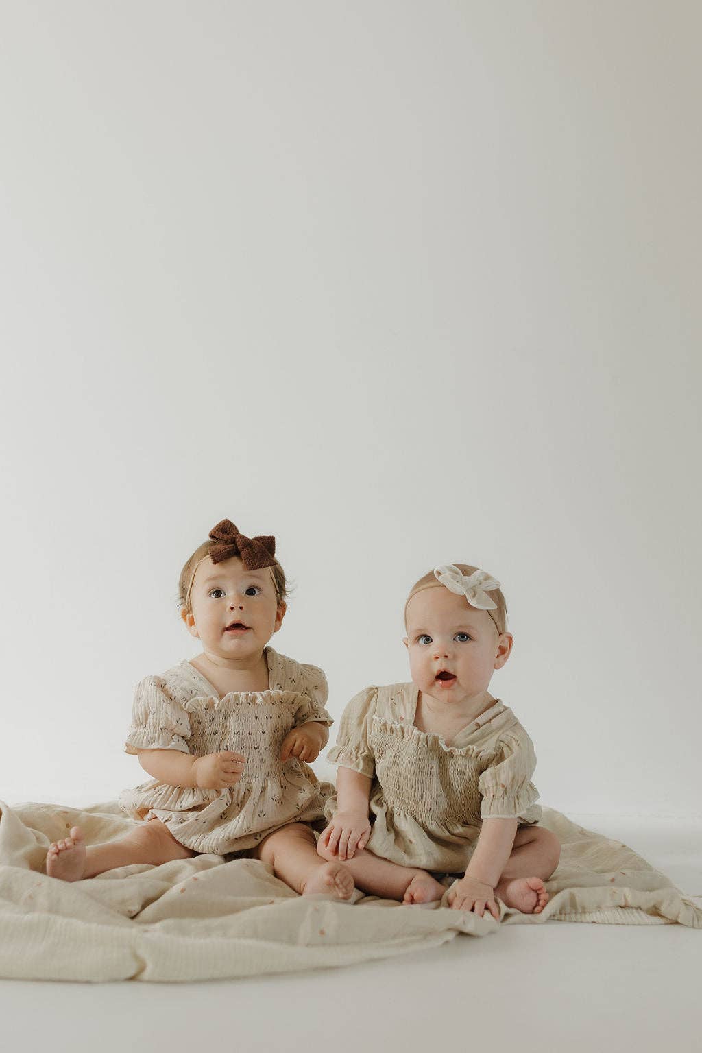 Ruffle Muslin Romper | Silly Goose