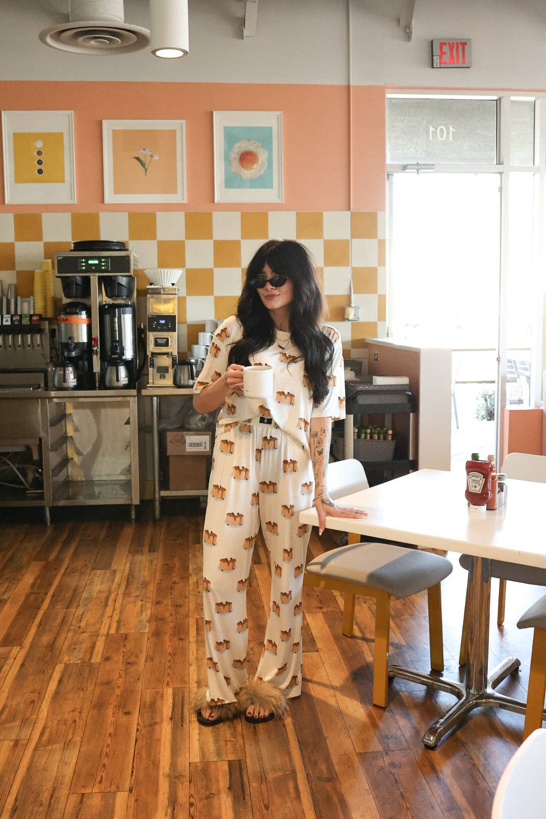 Forever French Boxy Tee Lounge Sets