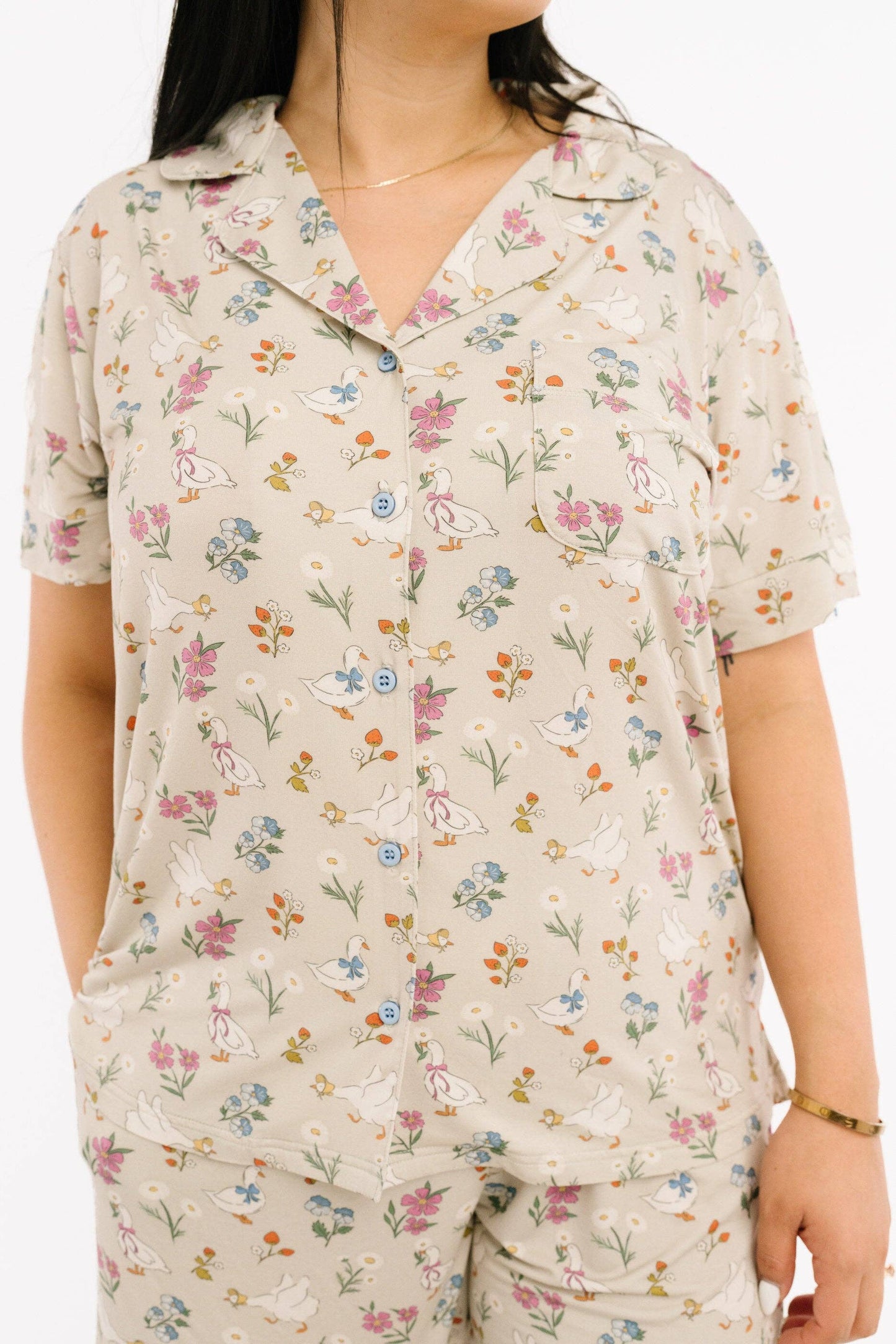 Garden Goose Women's Short Bamboo Set