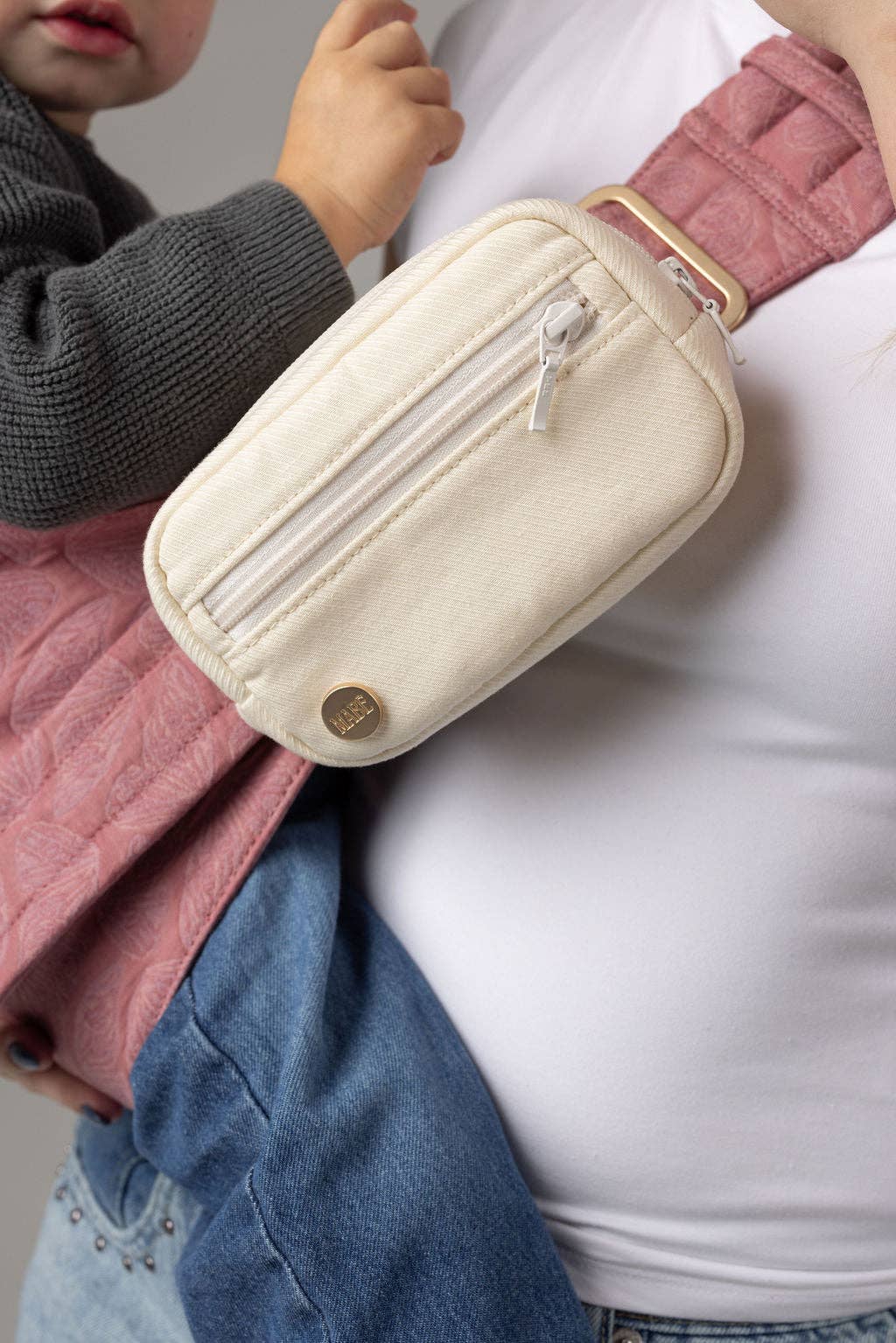 The Monarch Accessory Bag - Natural Ivory