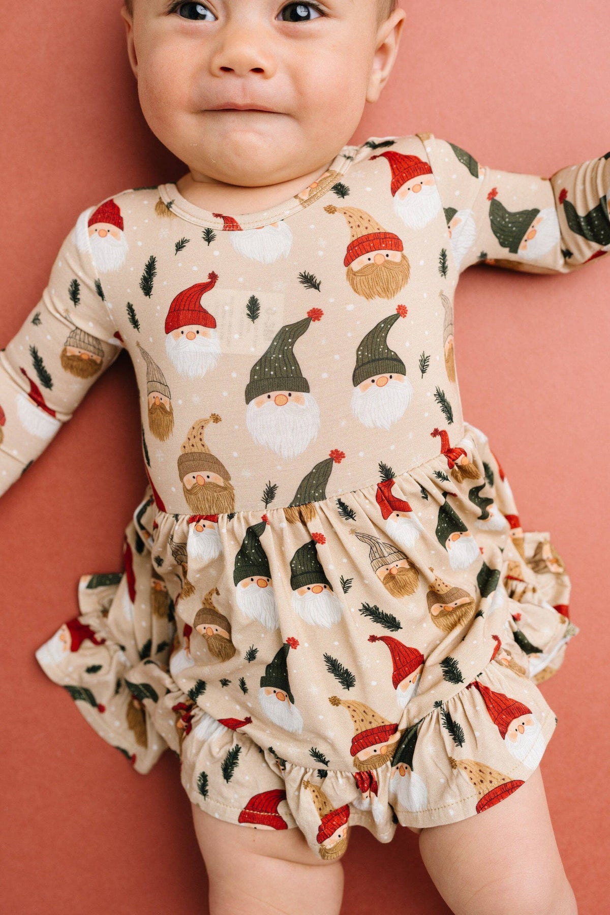 Cozy Gnomes Bodysuit Bamboo Dress