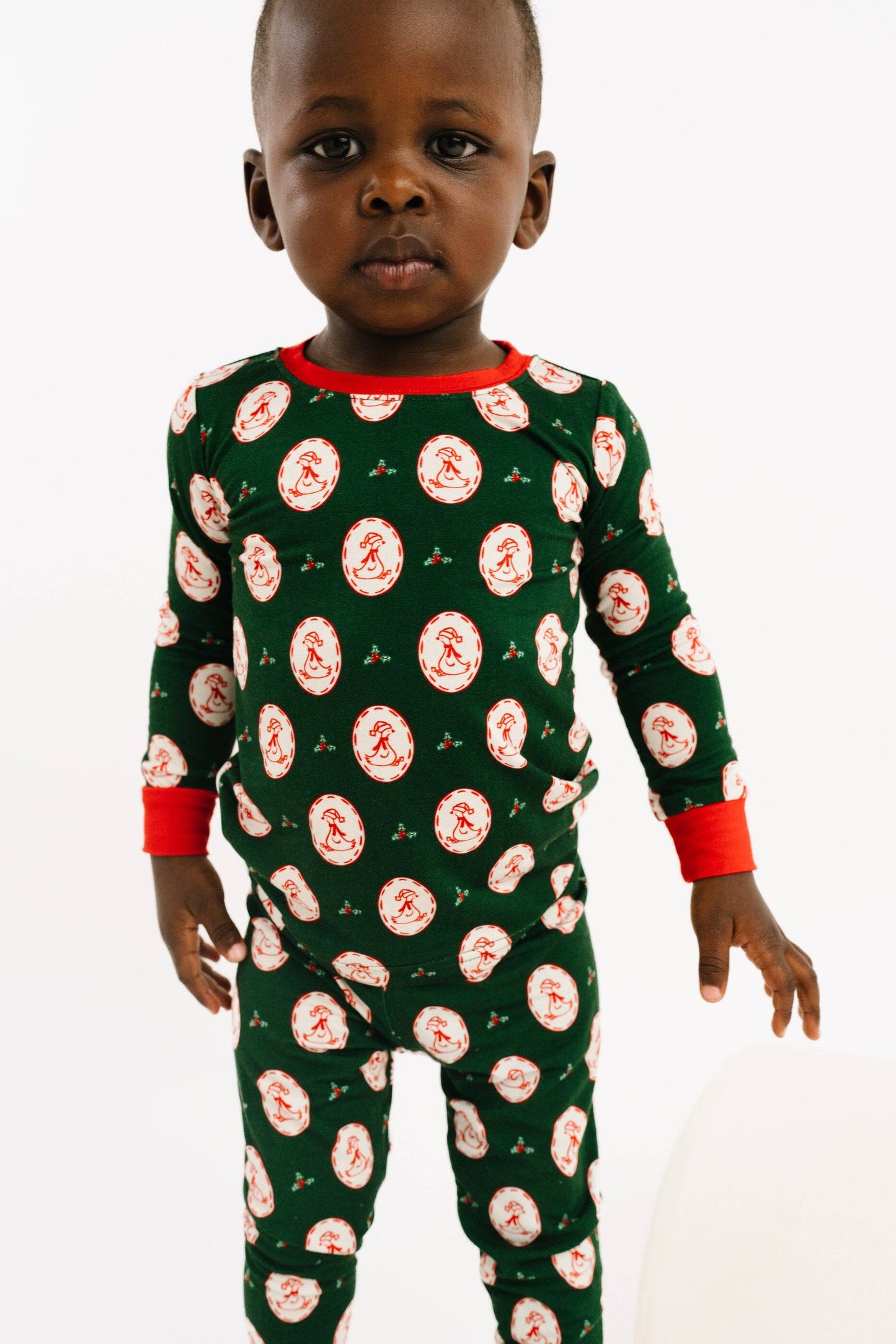 Christmas Goose Bamboo Set
