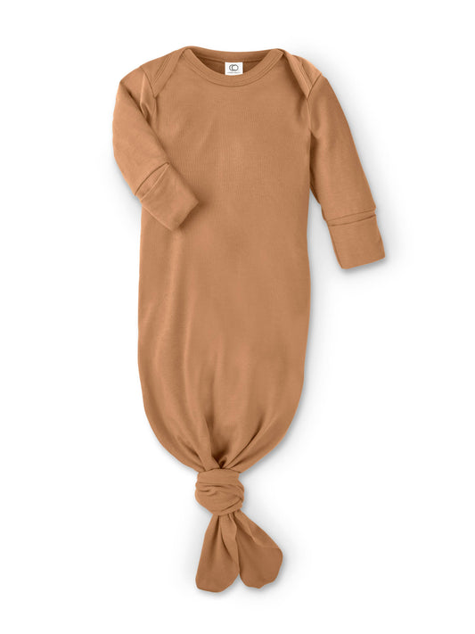Organic Newborn Infant Gown - Ginger