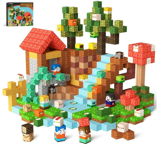 Hilltop Hamlet (100pcs Magnetic Blocks)