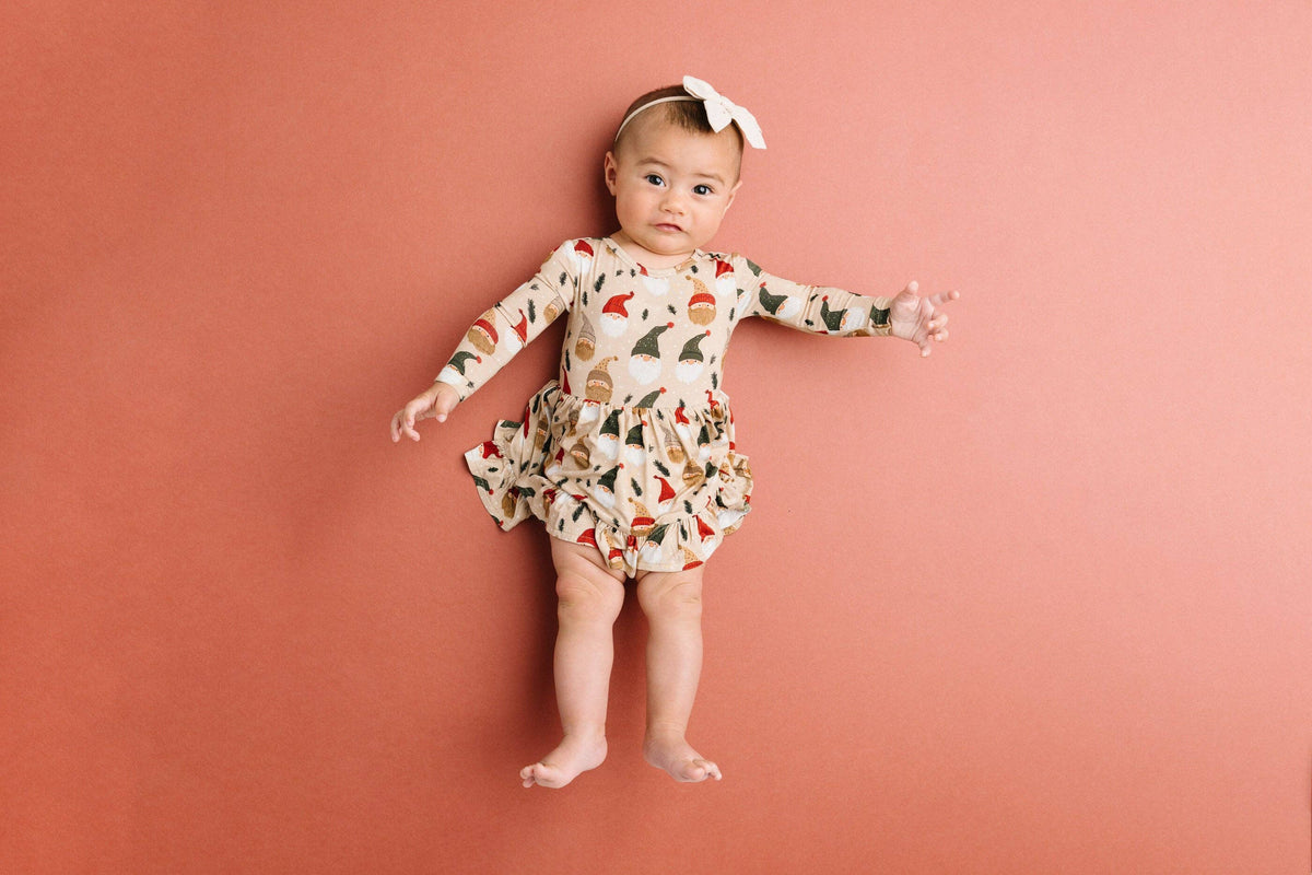 Cozy Gnomes Bodysuit Bamboo Dress