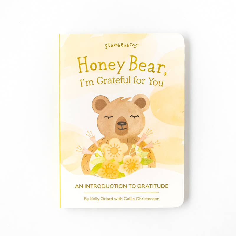 Honey Bear's Gratitude Plush Set - with 2 books!