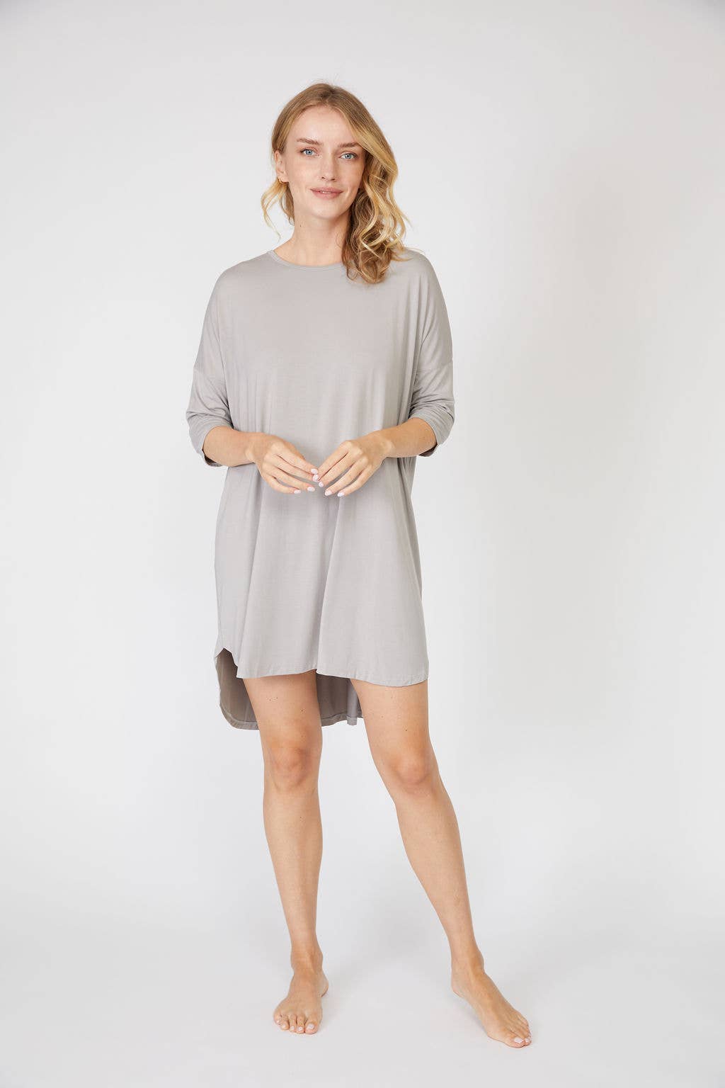 Bamboo 3/4 Sleeve Nightshirt