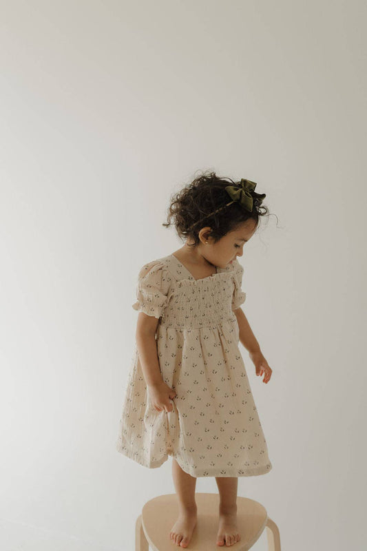 Toddler Muslin Dress | Flora