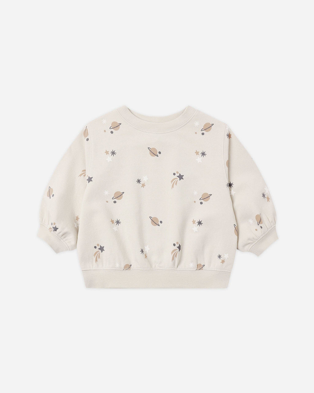 Oversized Crew Sweatshirt Space