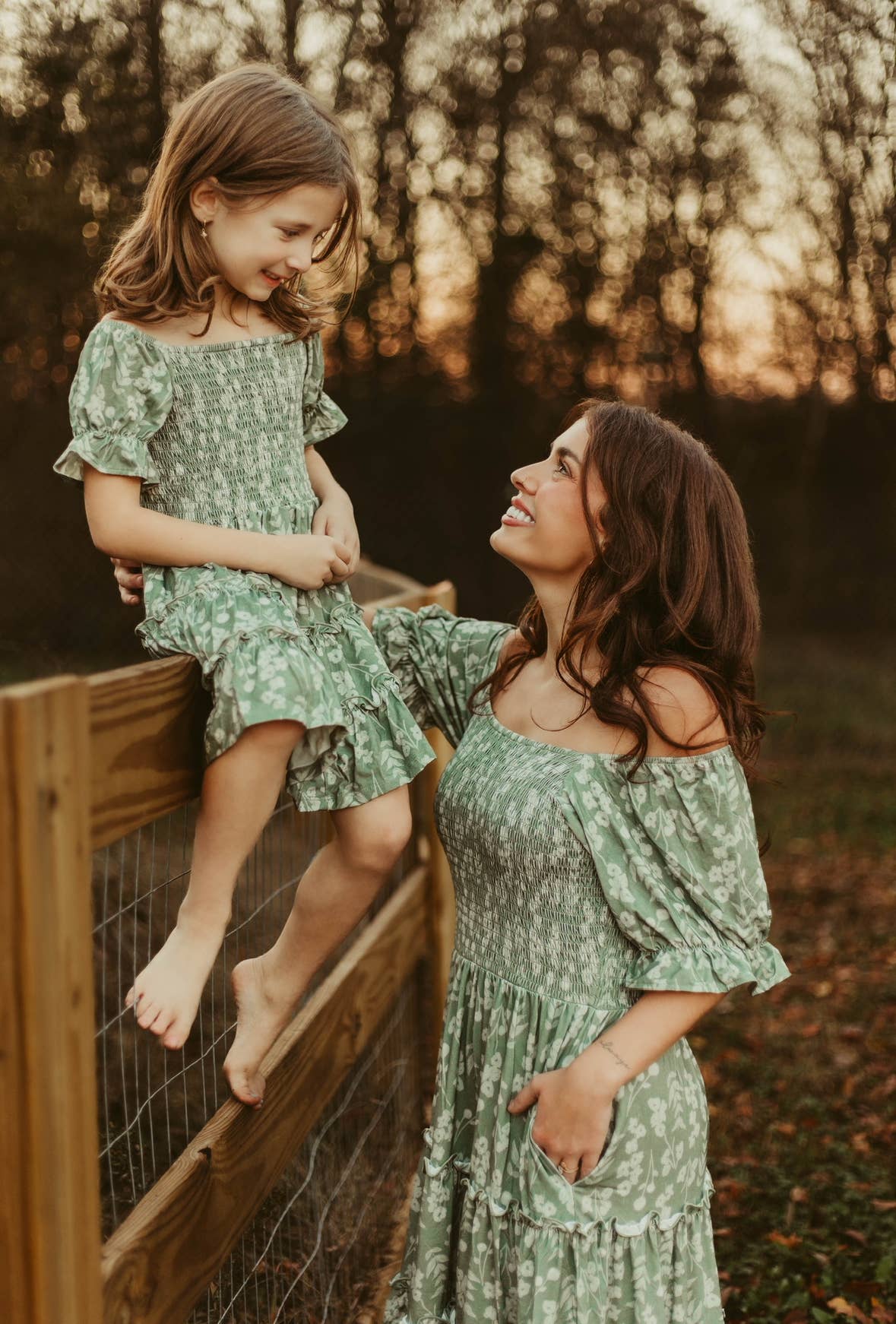 Bamboo Toddler Dress- Whispering Meadows