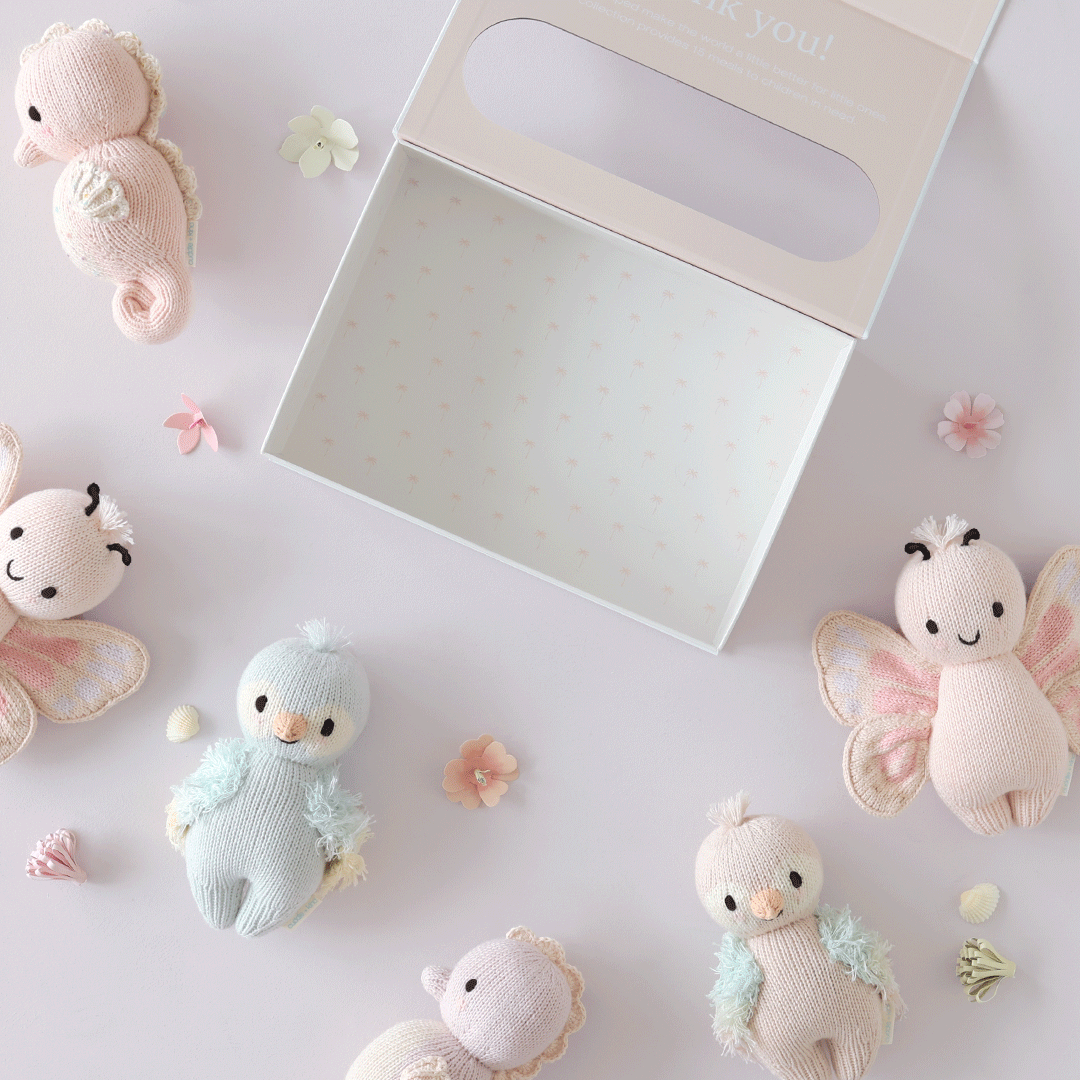 Baby parrot (sky blue), gives 5 meals