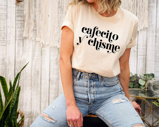 Cafecito Y Chisme T-shirt