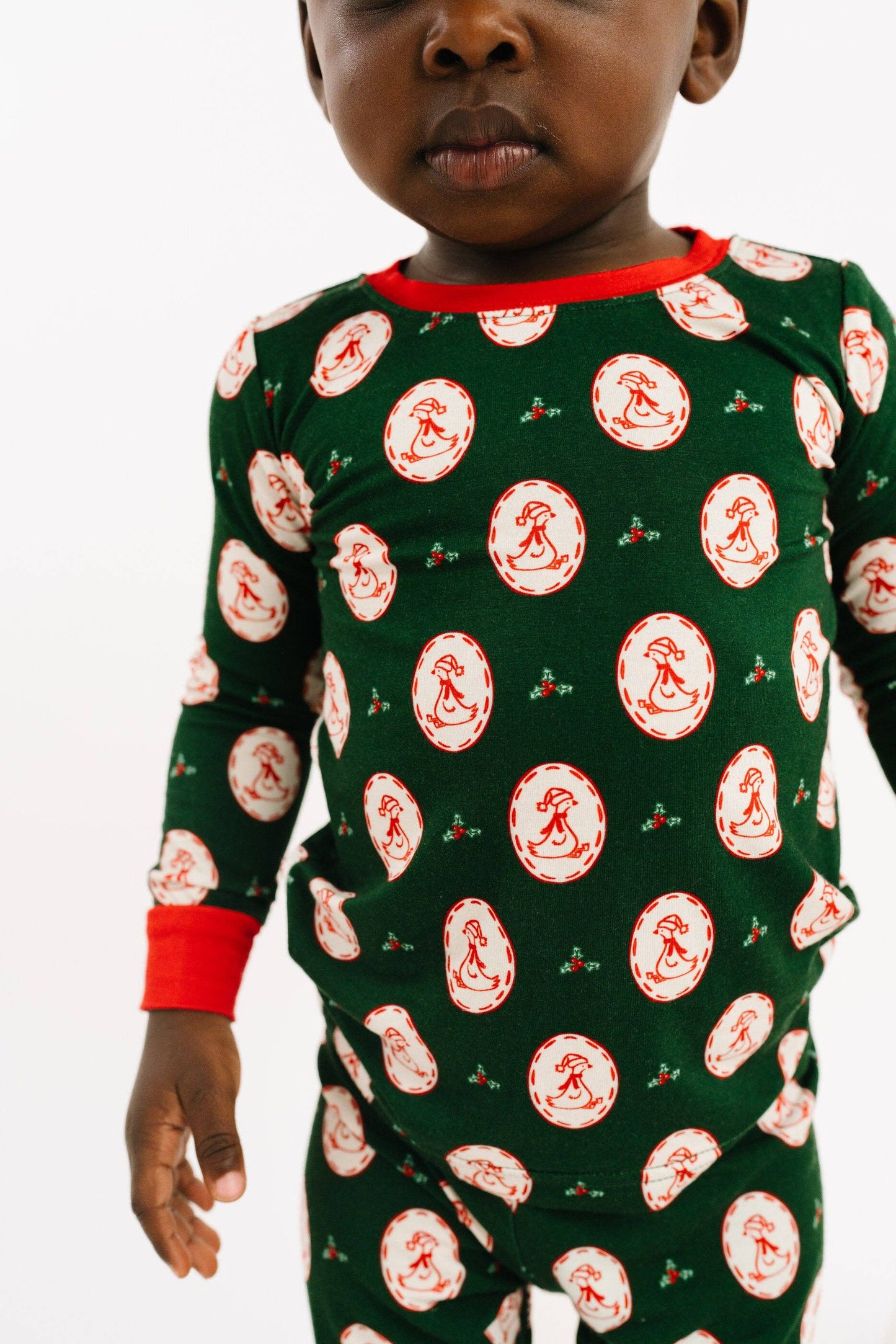 Christmas Goose Bamboo Set