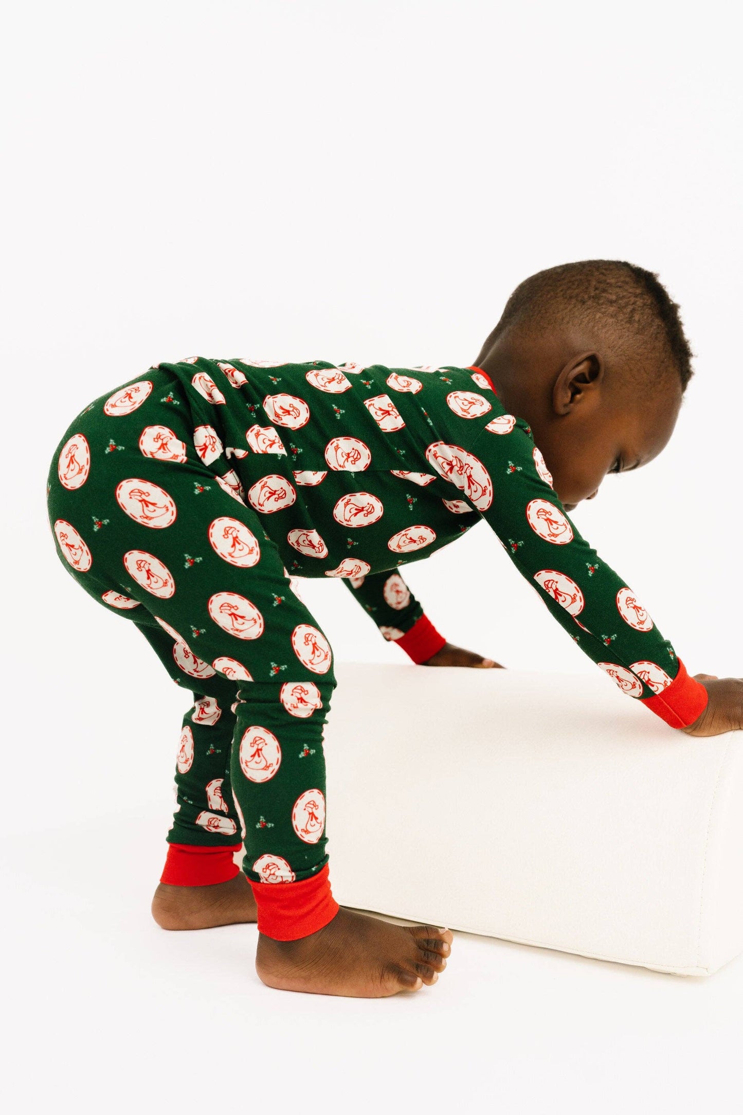Christmas Goose Bamboo Set