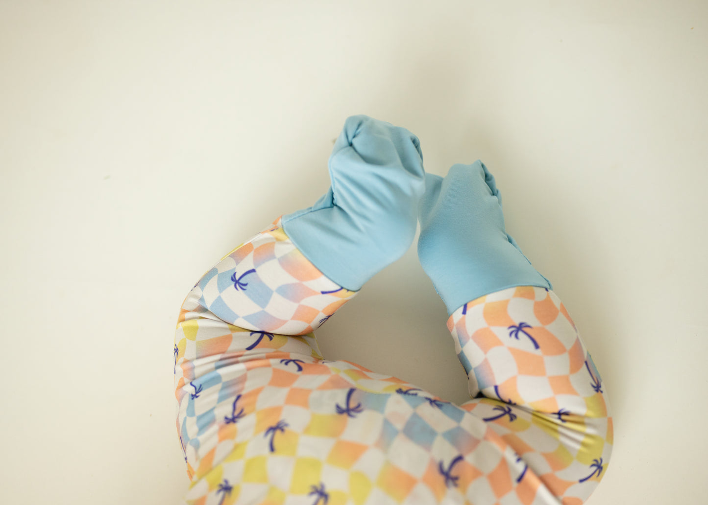 Sunset Checker Bamboo Coverall