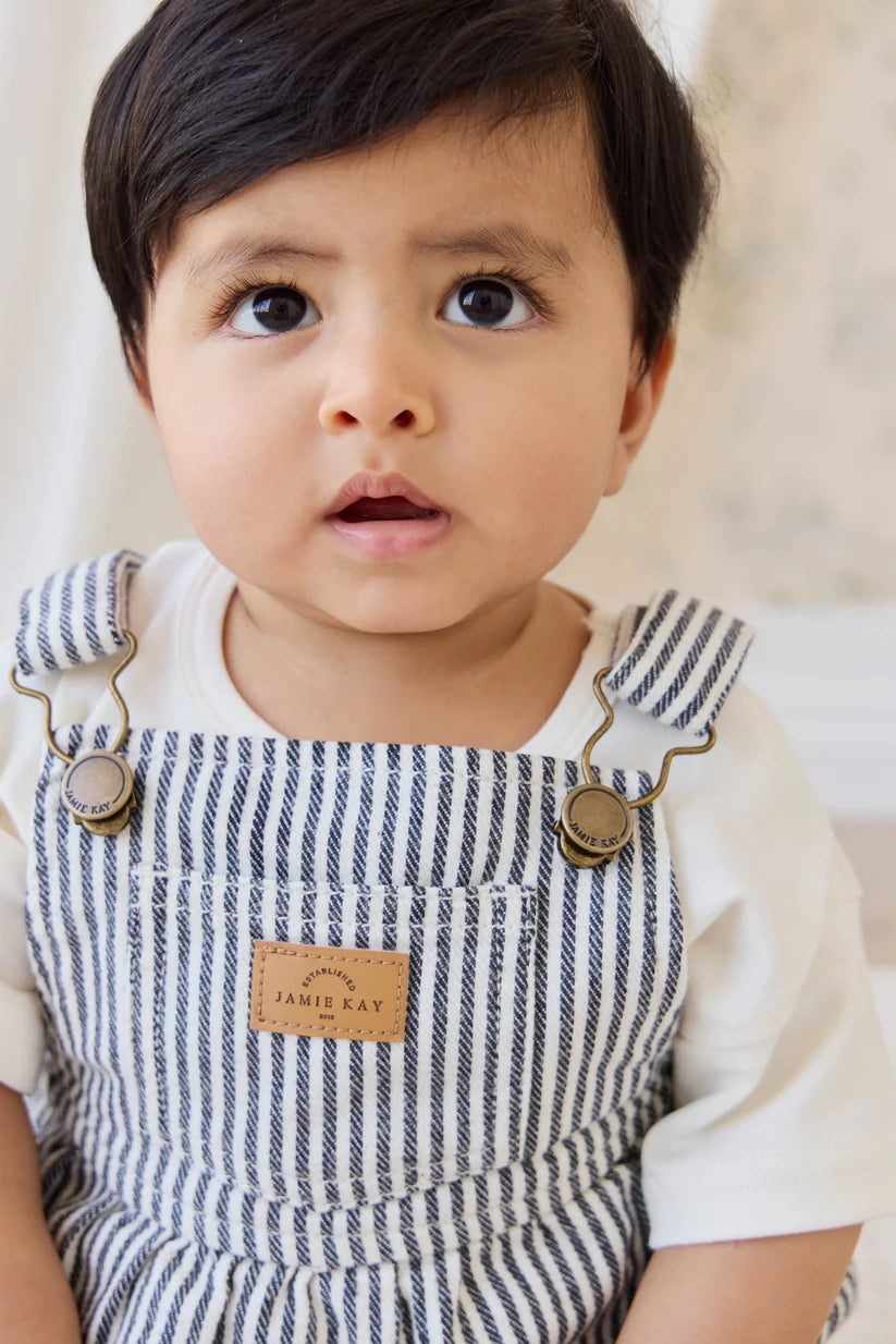 Pax Playsuit - Sailor Stripe Eclipse/Cloud