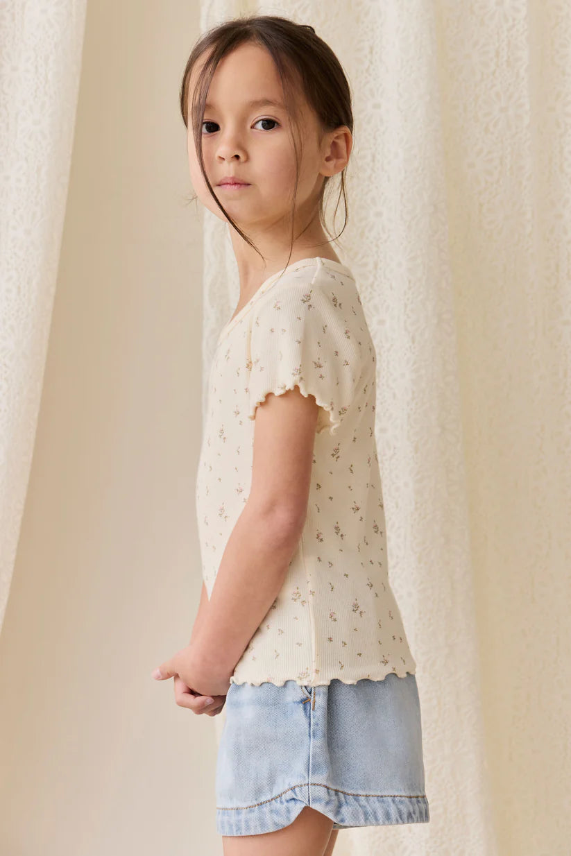 Jardine Short - Antique Denim