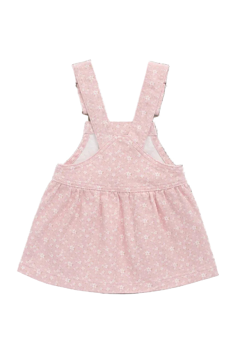 Norah Overall Dress - Paula Powder
