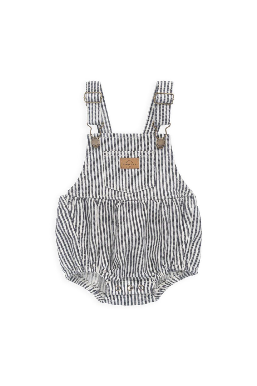 Pax Playsuit - Sailor Stripe Eclipse/Cloud