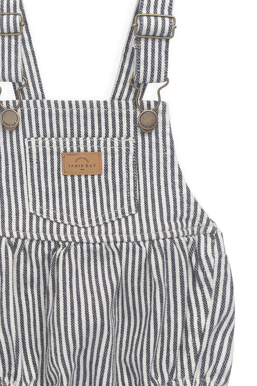 Pax Playsuit - Sailor Stripe Eclipse/Cloud