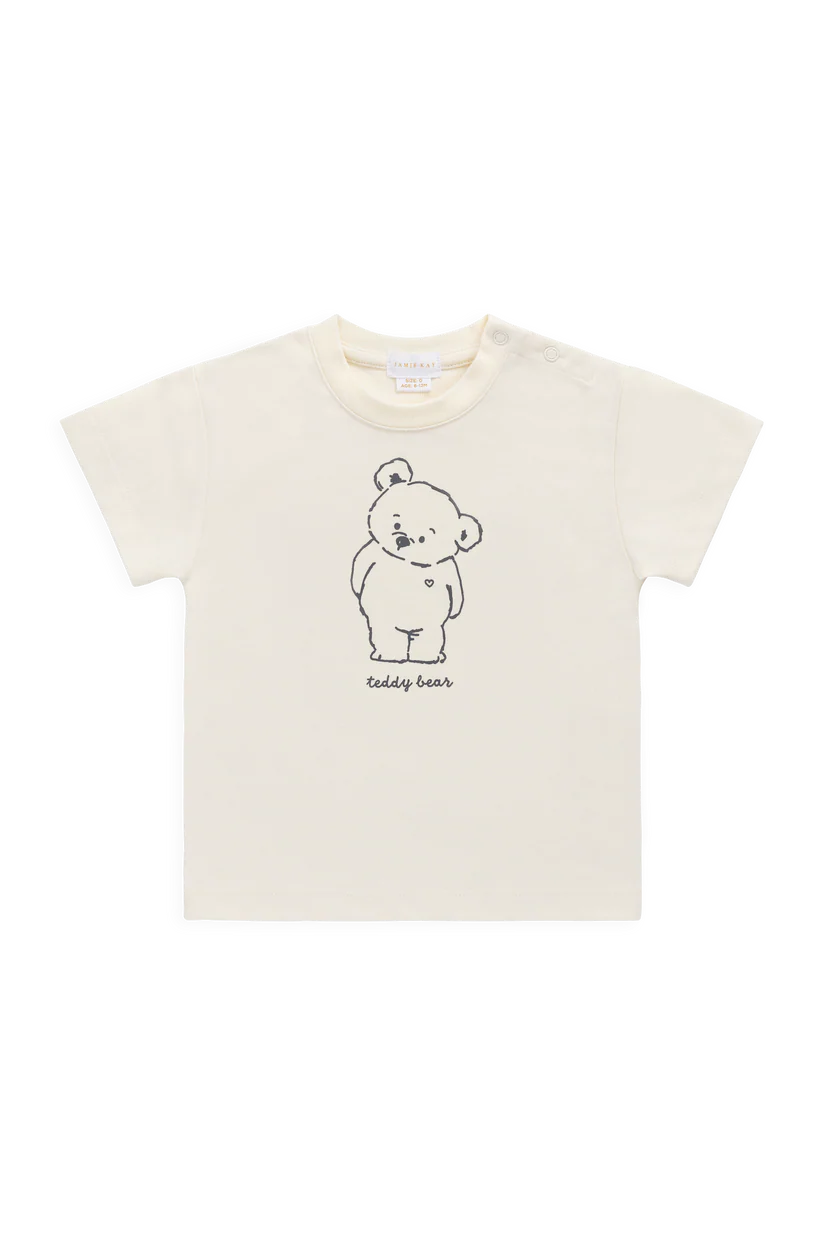 Organic Cotton Bjorn Tee - Snuggle Buddy Cloud