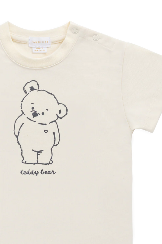 Organic Cotton Bjorn Tee - Snuggle Buddy Cloud