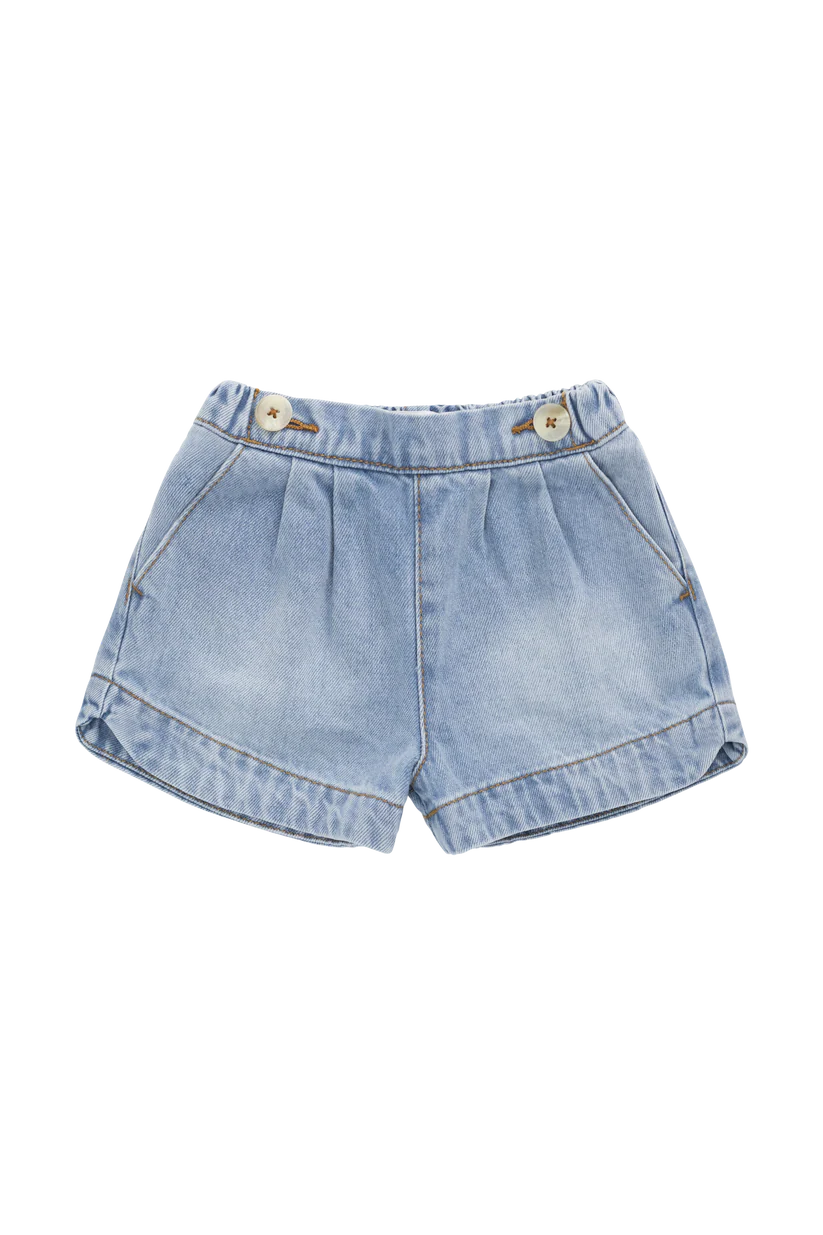 Jardine Short - Antique Denim