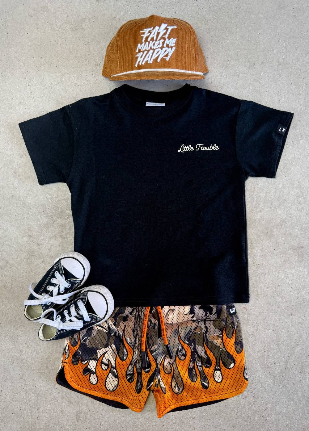 Heater Flame Shorts Camo