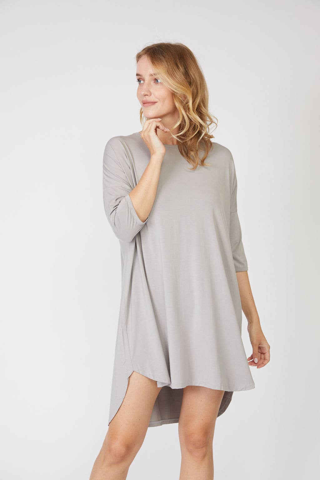 Bamboo 3/4 Sleeve Nightshirt