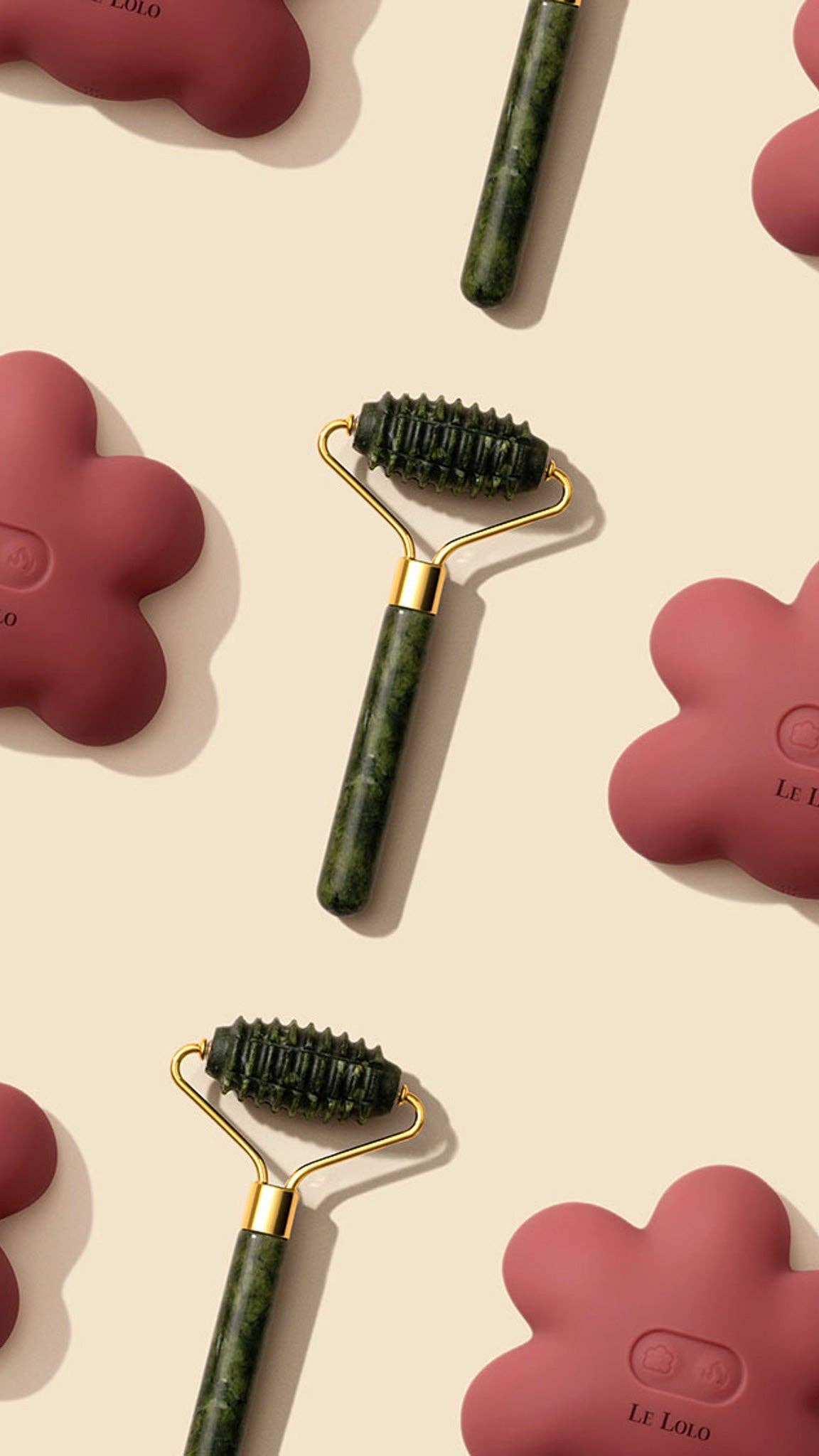Green Jade Roller | Postpartum, Breastfeeding, Maternity