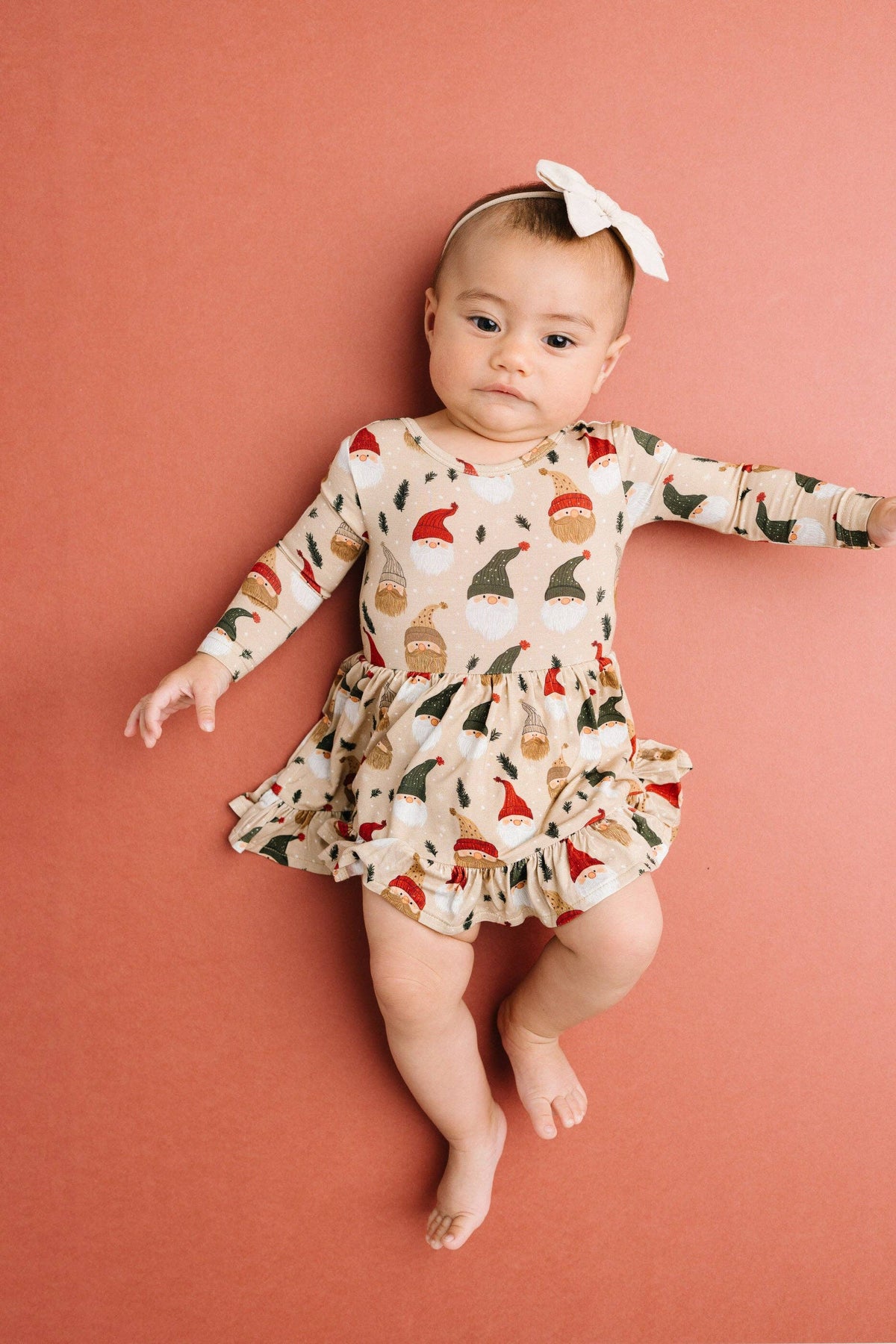 Cozy Gnomes Bodysuit Bamboo Dress