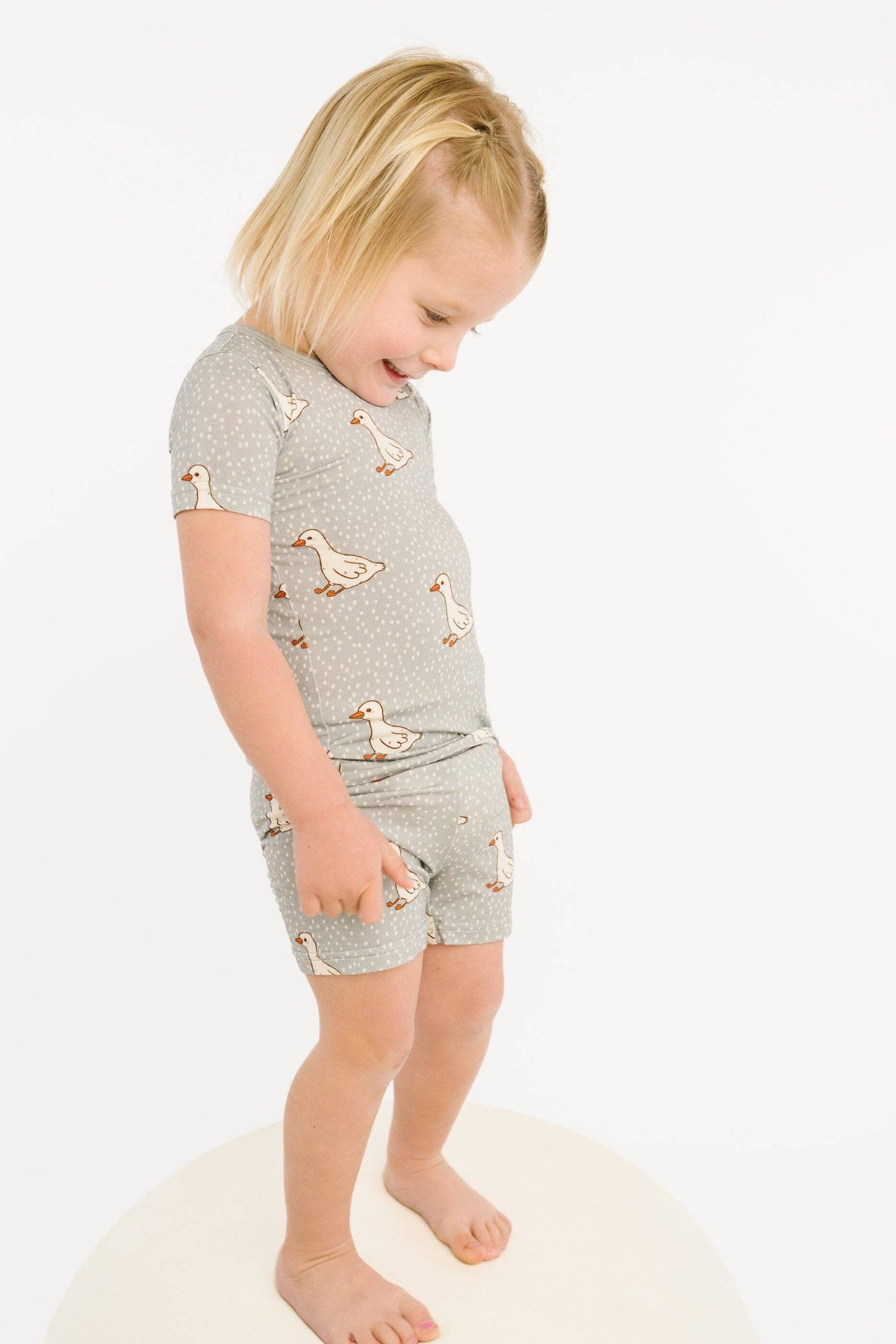 Classic Goose Bamboo Shorts Set