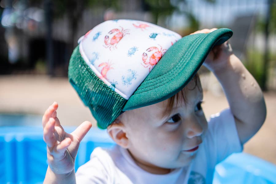 Trucker Hat in Crabby