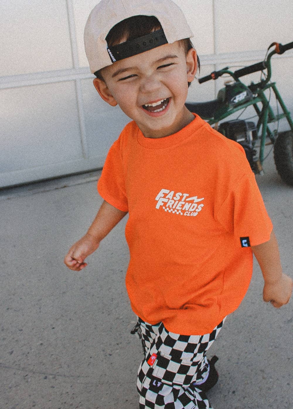 Fast Makes Me Happy T-Shirt Orange