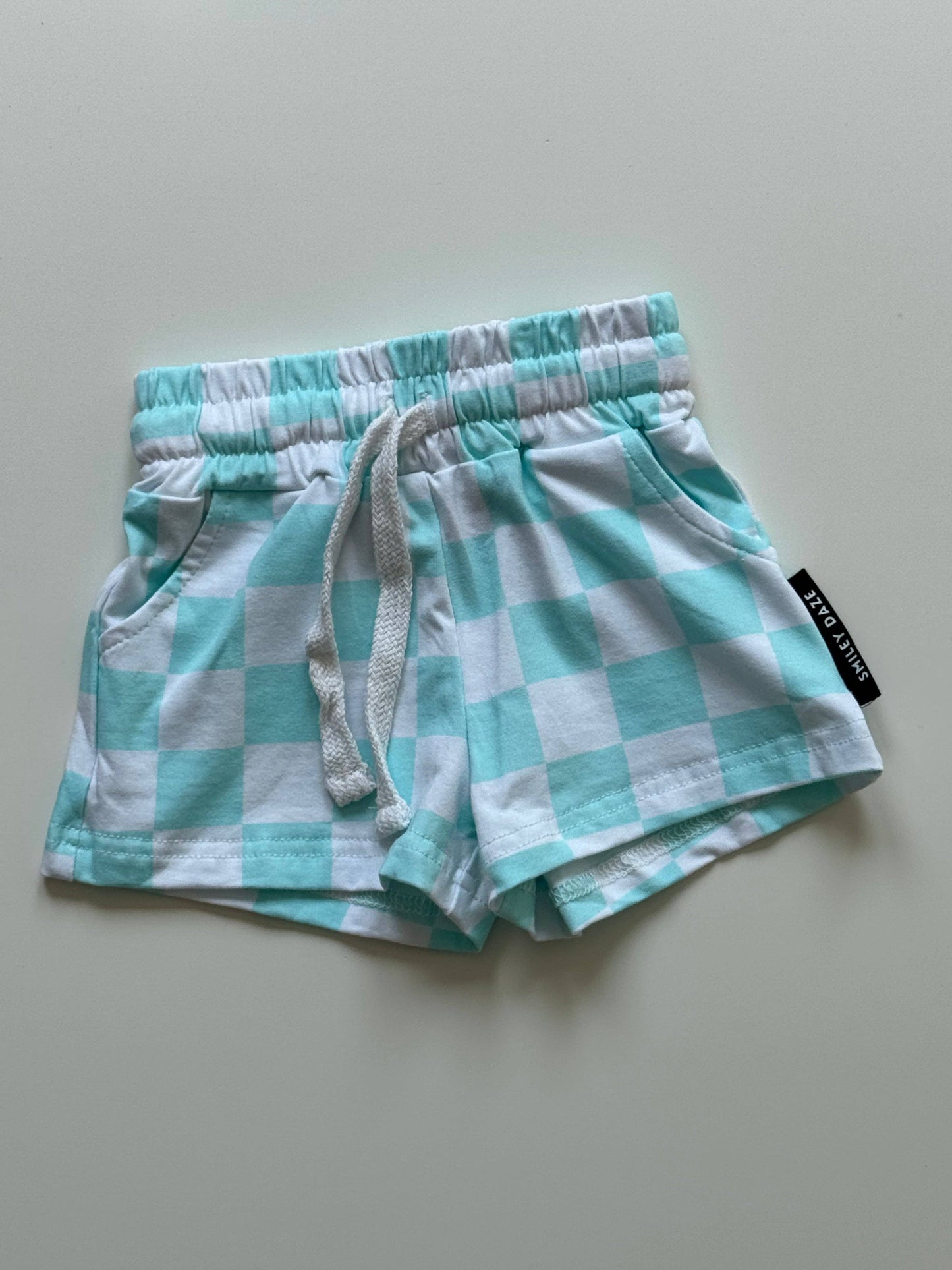 OCEAN • CHECKERED SHORTS