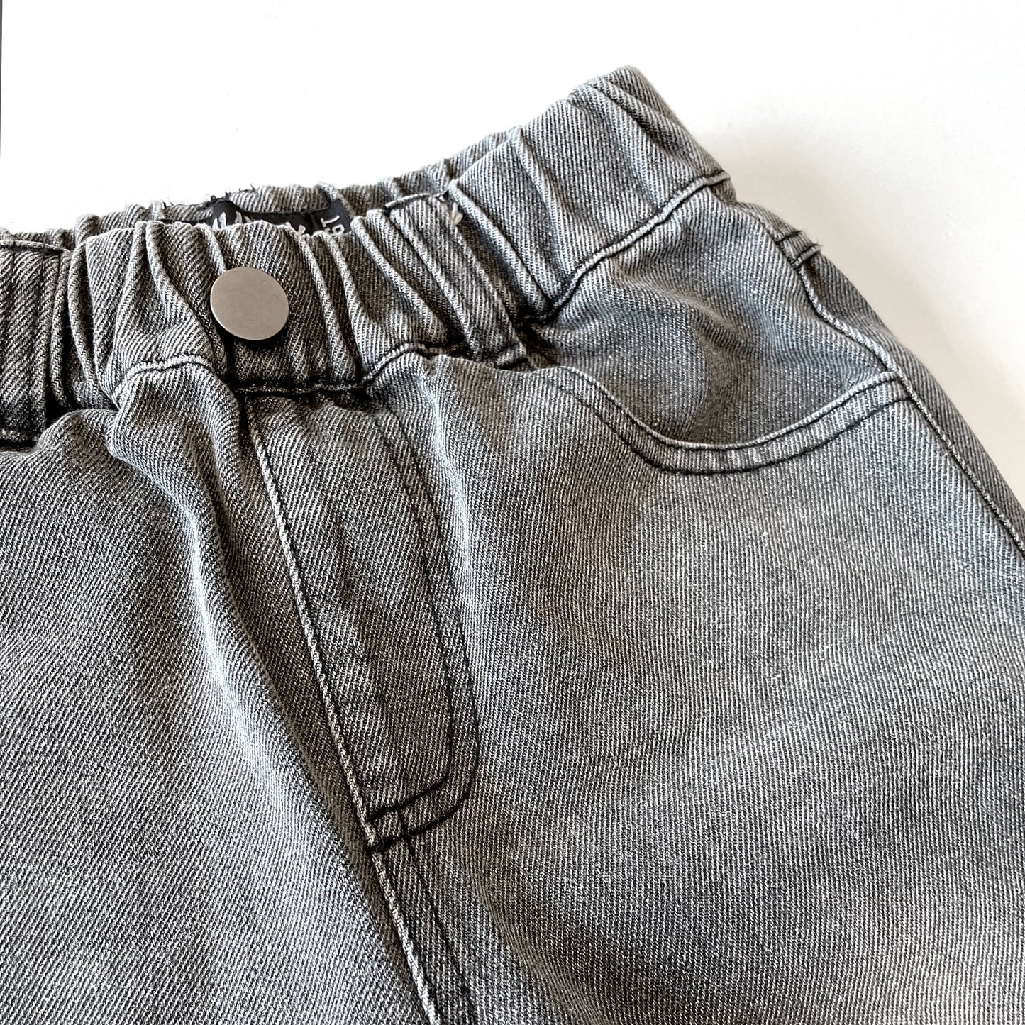 Toddler Relaxed Straight Gray Wash Denim 4/5t