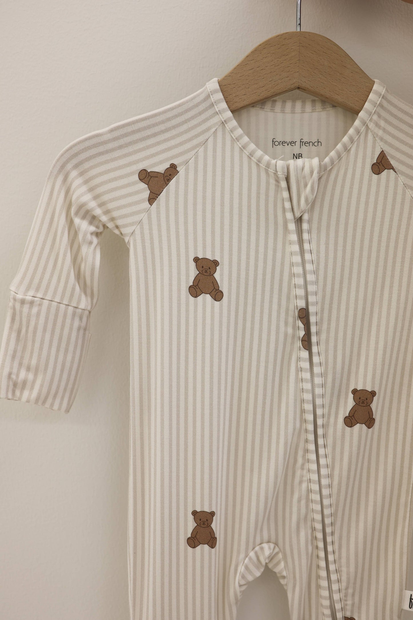 Bamboo Zip Pajamas | Teddy