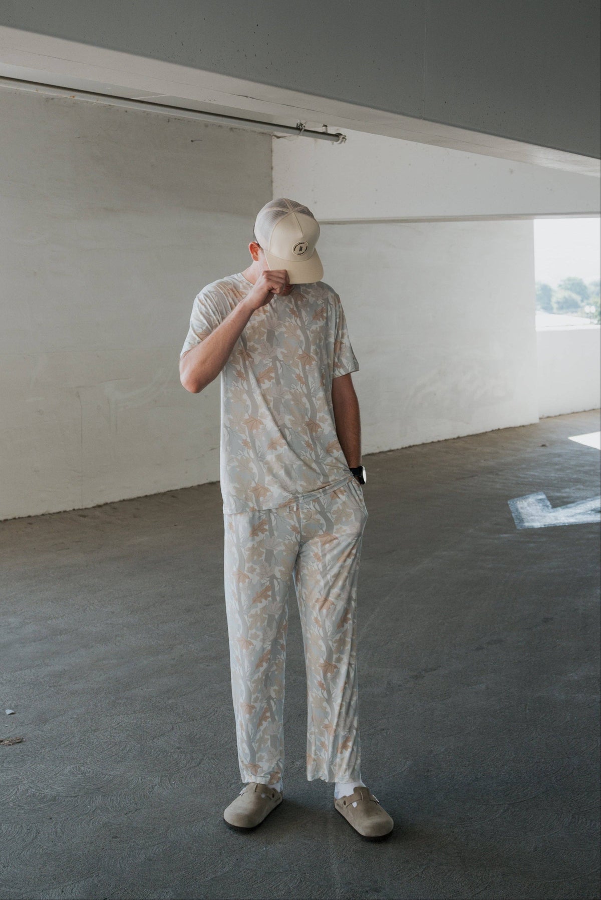 Men's Bamboo Short Sleeve Pajama | Woodland