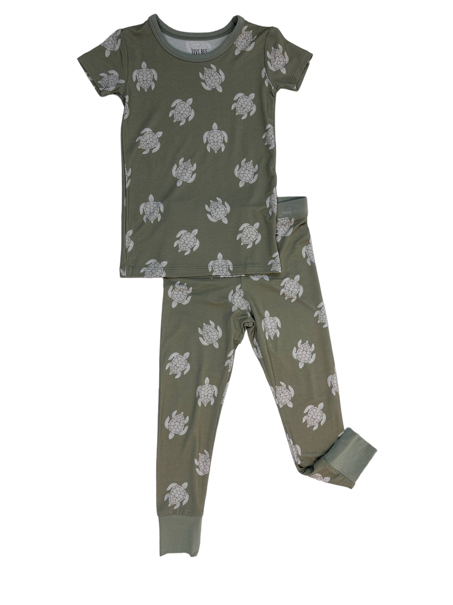 Sea Turtles-2 Piece Pajama Set